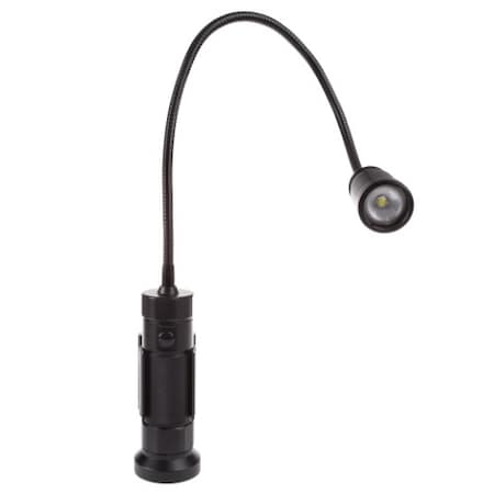 Fleming Supply Magnetic Lamp, CREE LED Work Light with 550 Lumen, Magnet Bases, Flexible Gooseneck for Desks(Black) 945890FVD